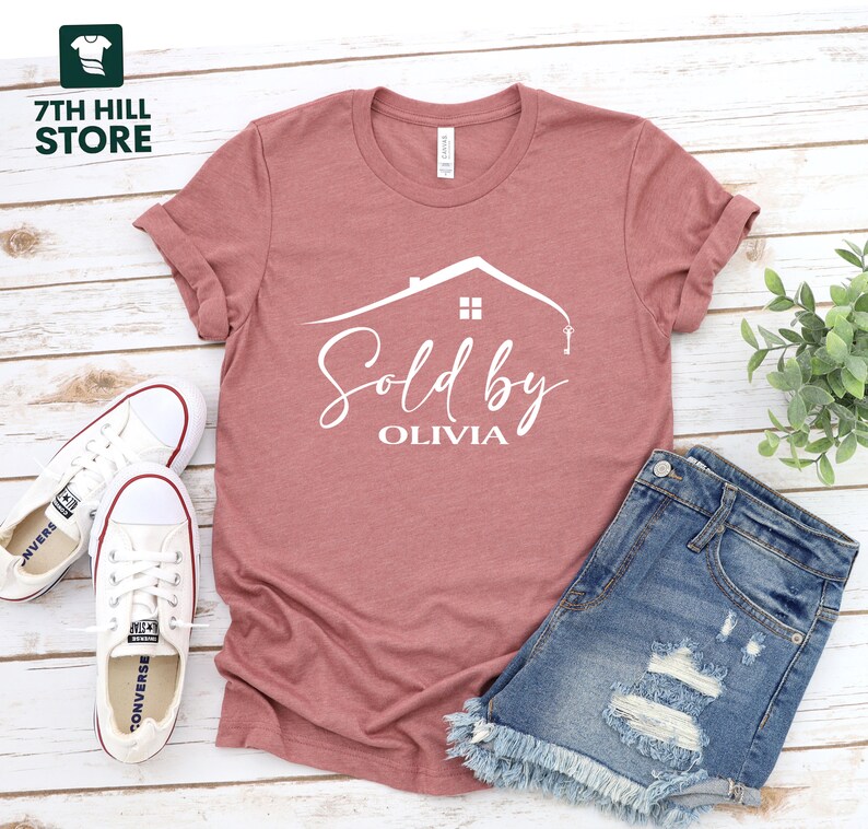 Custom Real Estate Shirt Real Estate Shirt Personalized Etsy