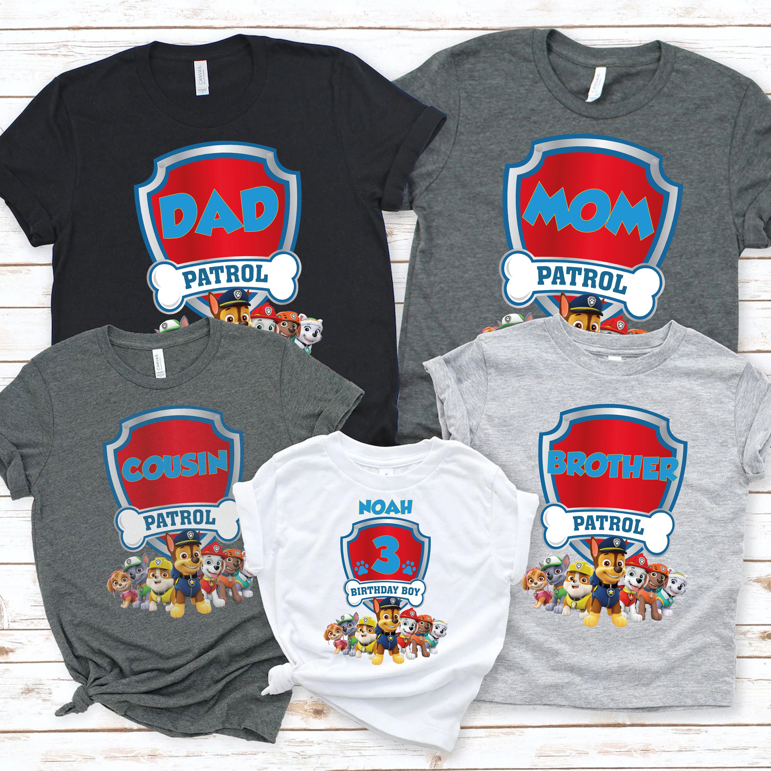PAW Patrol Toddler Boy/Girl Puppy Graphic Cotton Tee