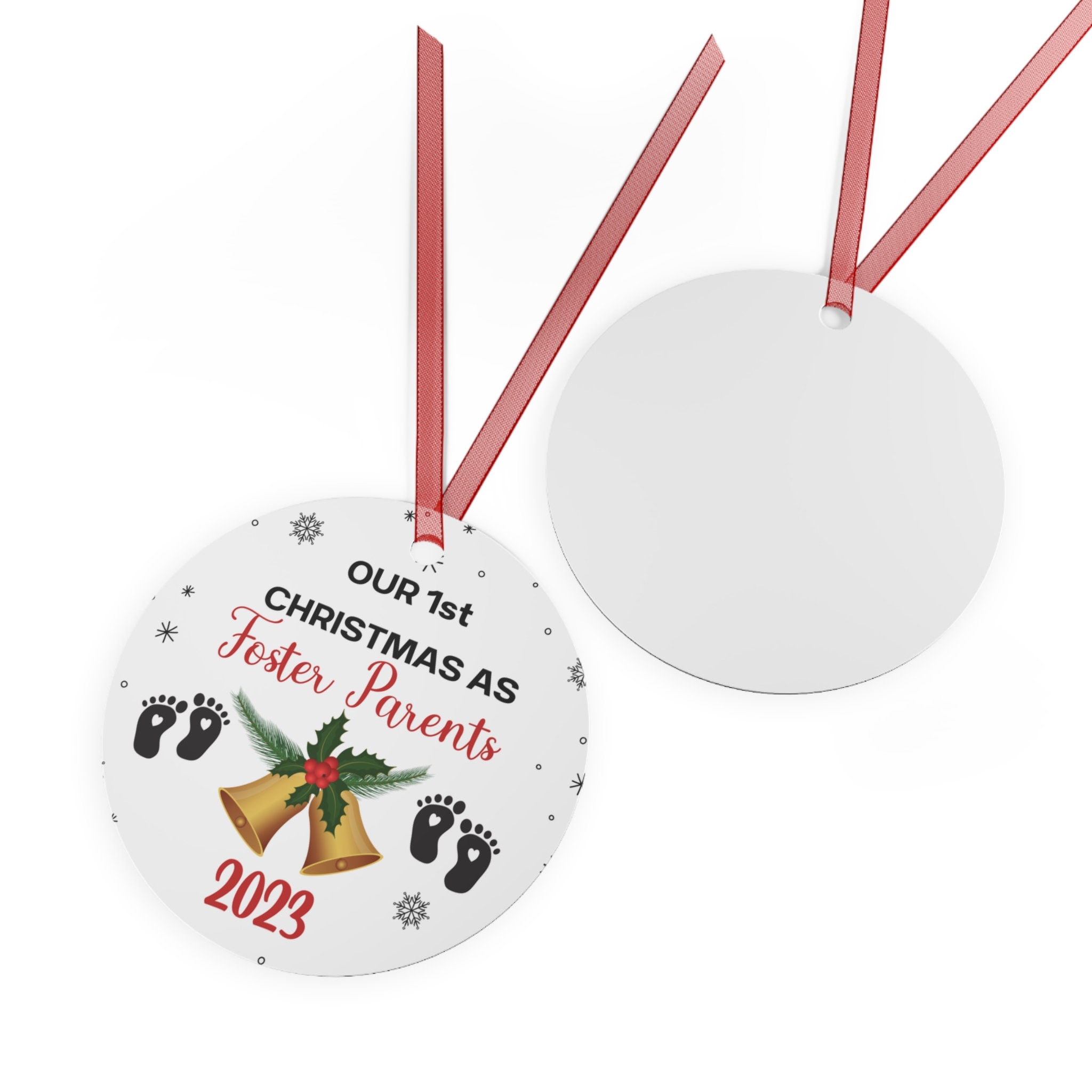 Foster Parents Ornament Christmas First Christmas as Foster - Etsy UK
