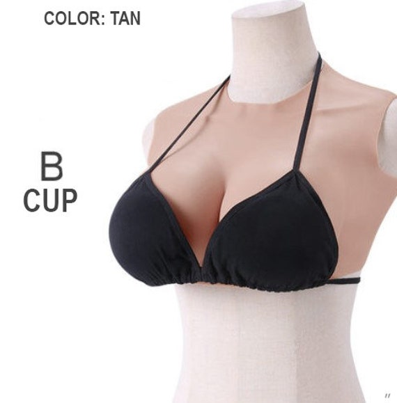 Awakenedyou Silicone Sleeveless Breast Shirt / Breast Plate color