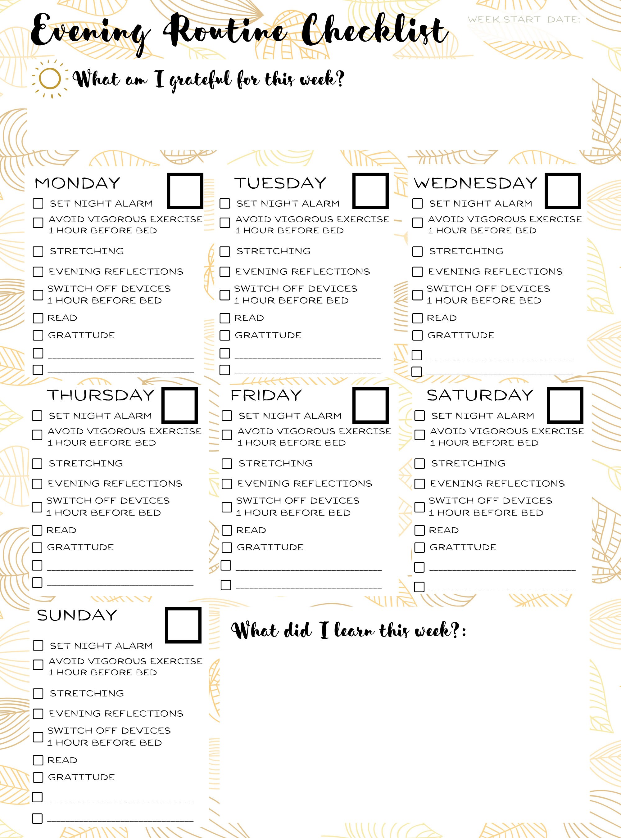 Morning Routine Kit Planner for Self Care, Productivity and Mindfulness ...