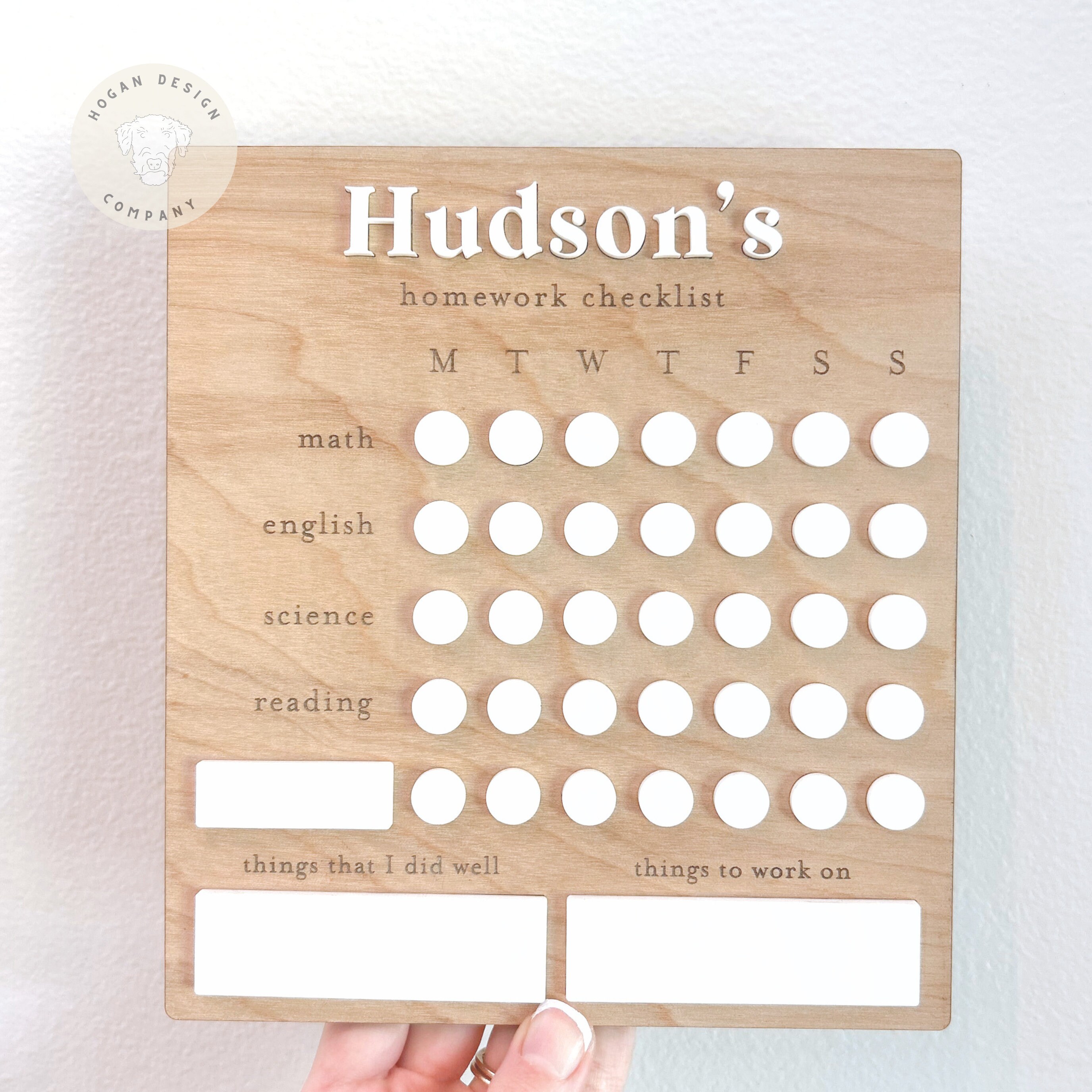 Homework Ready Signs Dry Erase Homework Checklist Sign SVG Laser File Cut Digital File | Dry ...