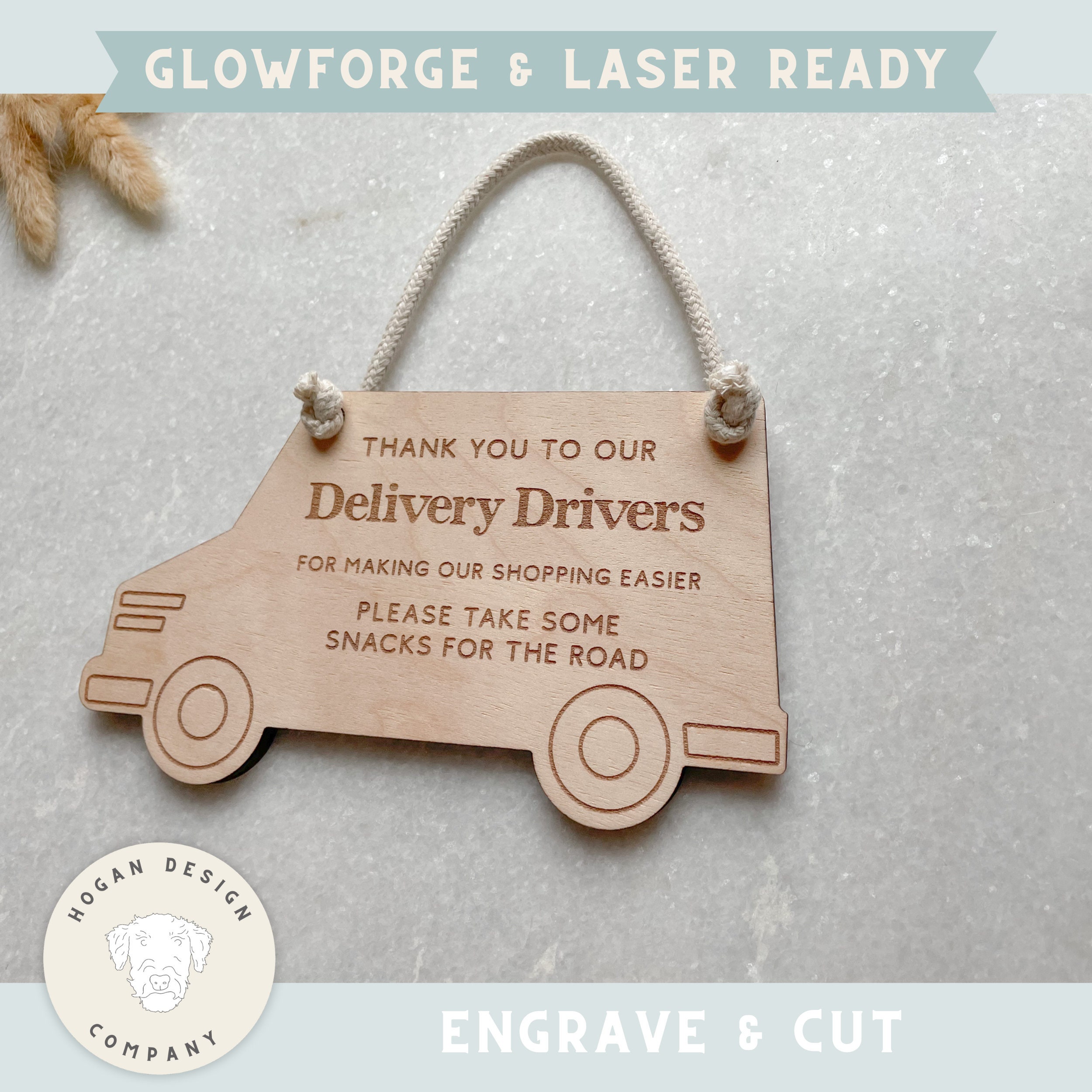Delivery Driver Truck Sign SVG File | Delivery Driver Snack Sign ...