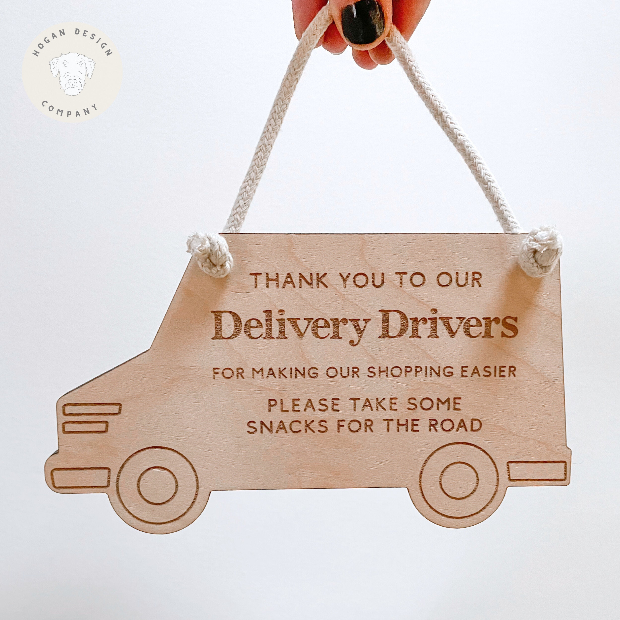 Delivery Driver Truck Sign SVG File | Delivery Driver Snack Sign ...