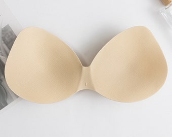 sew in bra cups for backless dresses How to Sew Bra Cups into a Dress (No Bra Needed!) -