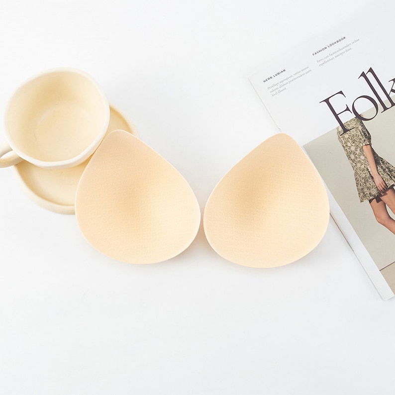 Sew in Bra Cups Bra Pad Insert for Sports Bras Wedding Dress Push up