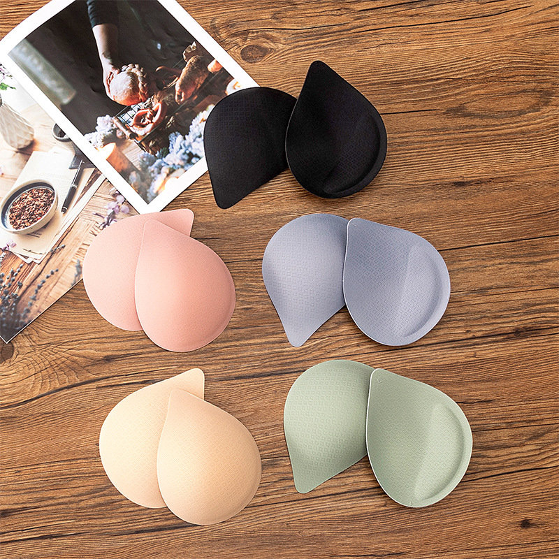 3 Pair Womens Removable Smart Cups Bra Inserts Pads For Swimwear Sports 