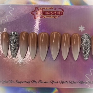 Press on nails ombré