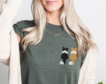 Border Collie Shirt for Dog Lover Gift for Border Collie Lover Shirt for Dog Owner Embroidery Gift For Border Collie Owner T-shit Shirt