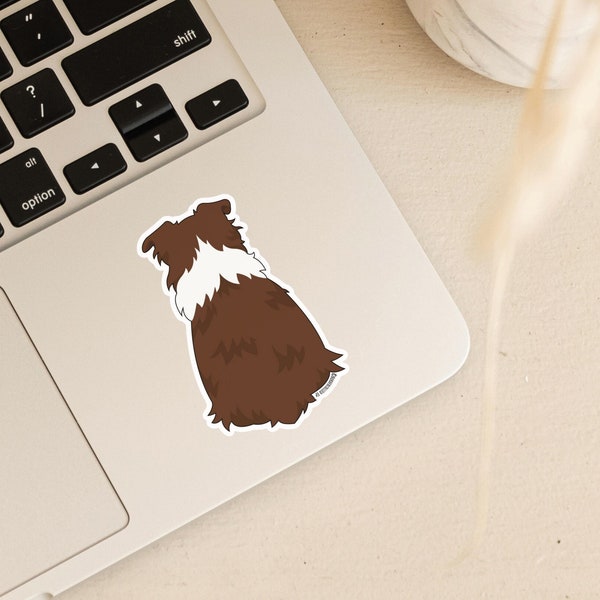 Sticker berger australien pour amoureux des chiens cadeau pour propriétaire de berger australien cadeau pour chien Sticker autocollant voiture berger australien cadeau