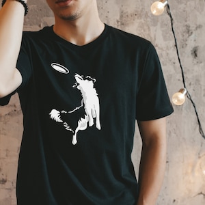 Border Collie Shirt for Disc Dog Lover Gift for Border Collie Lover Shirt for Agility Dog Lover Border Collie Gift for Border Collie Owner