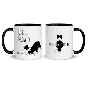 border collie mug