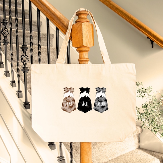 Australian Shepherd Tote Aussie Lover Gift Australian Shepherd Owner Gift Aussie Owner Gift Dog Mom Tote Aussie Dog Mom Gift