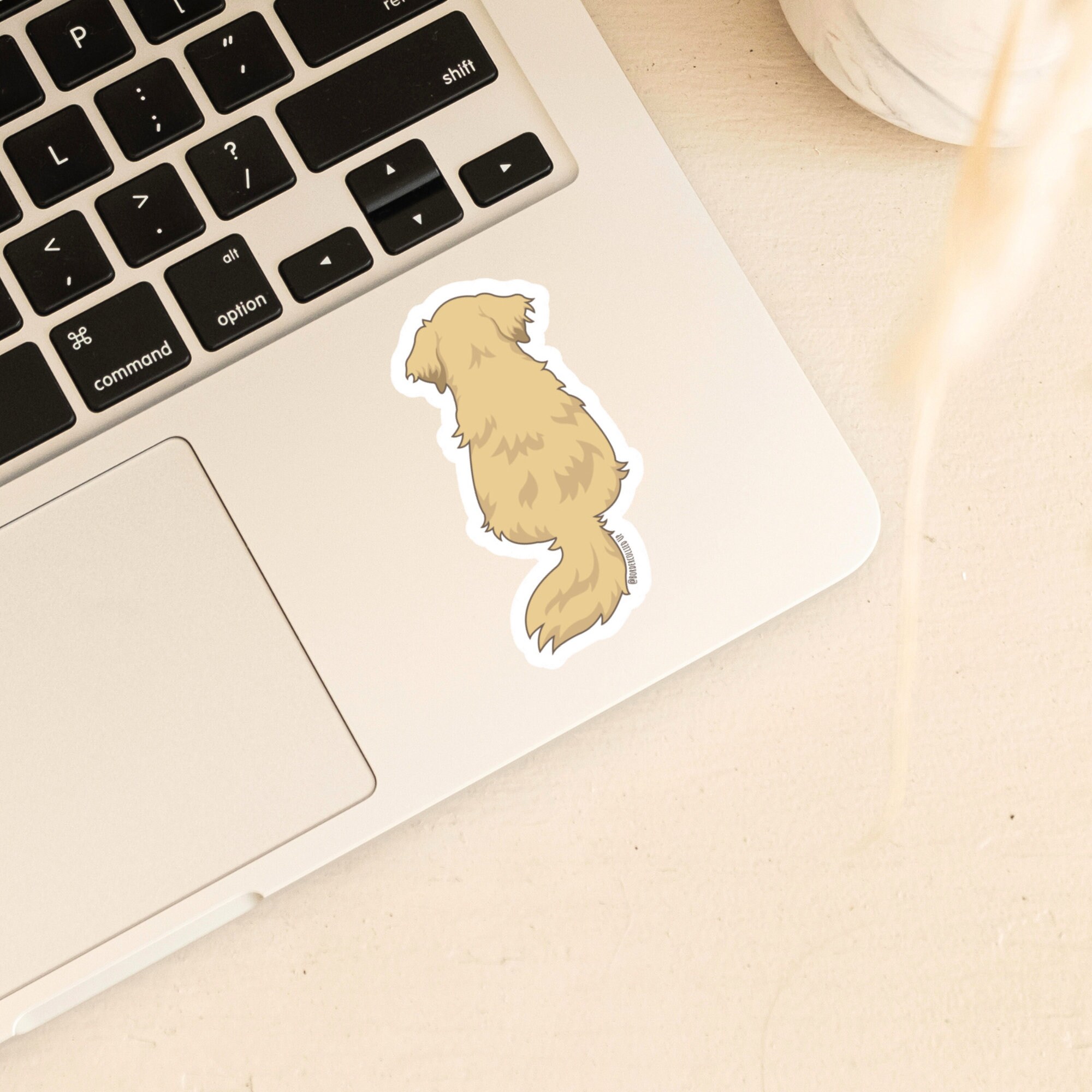 Golden Retriever Sticker Golden Retriever Gift for Golden Lover Sticker ...