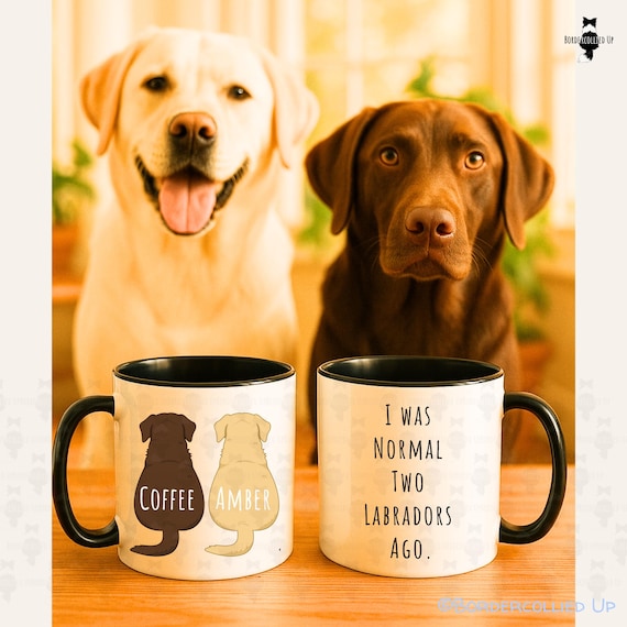 Personalized Labrador Retriever Coffee Mug Unique Retriever Lover Gift Dog Owner Mug One Of A Kind Dog Lover Gift Labrador Lover Ceramic Mug