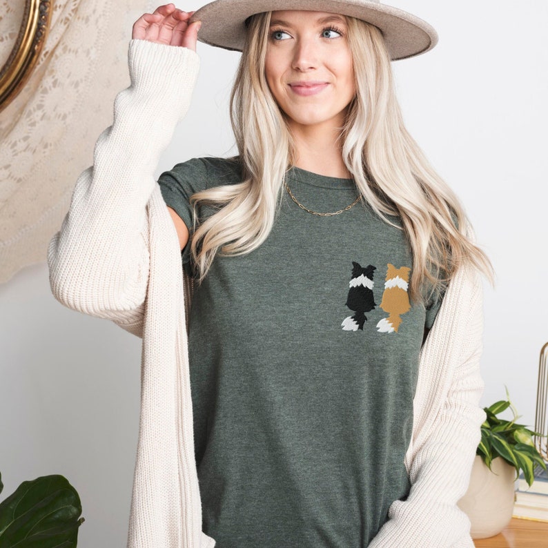 red border collie shirt for red border collie lover gift for dog  lover shirt for red border collie owner
