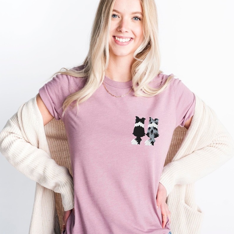 border collie shirt for dog lover shirt for border collie owner gift for border collie lover shirt for dog owner gift for border collie mom birthday gift dog embroidery shirt for dog mom border collie gift for dog owner gift