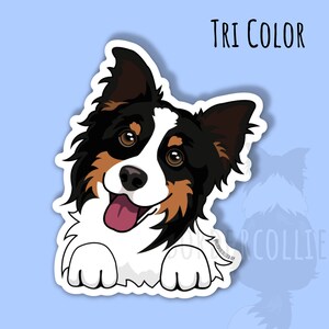 Tri Border Collie Magnet for Dog Lover Gift for Border Collie Owner ...