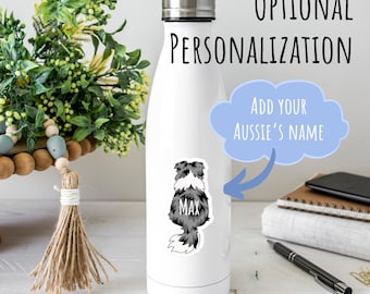 Australian shepherd sticker Australian Shepherd Gift Aussie Sticker Aussie Lover Gift Dog Lover Gift Personalized Aussie Gift Blue Merle