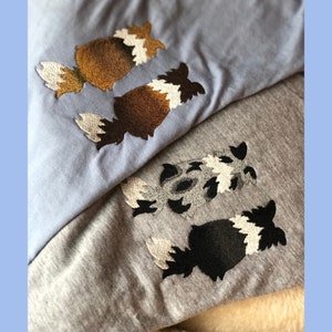 blue merle border collie embroidery shirt for dog lover shirt for border collie owner gift for dog owner border collie embroidered shirt for blue merle border collie lover shirt for red border collie gift for brown border collie shirt