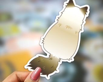 Ragdoll Cat Magnet Gift For Ragdoll Cat Lover Gift Siberian Cat Magnet For Cat Lover Sticker Ragdoll Gift For Cat Owner Siberian Gift