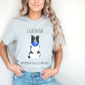 Border Collie Shirt Border Collie Lover T-shirt for Border Collie Owner Gift Border Collie Dog Shirt for Dog Lover Border Collie Gift