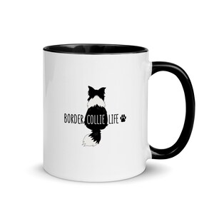 border collie mug