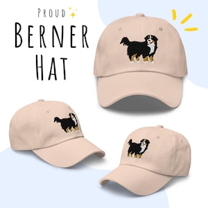 Bernese Mountain Dog Hat Bernese Lover Hat for Bernese Mountain Dog Owner Bernese Dog Hat for Dog Lover Bernese Gift for Berner Lover