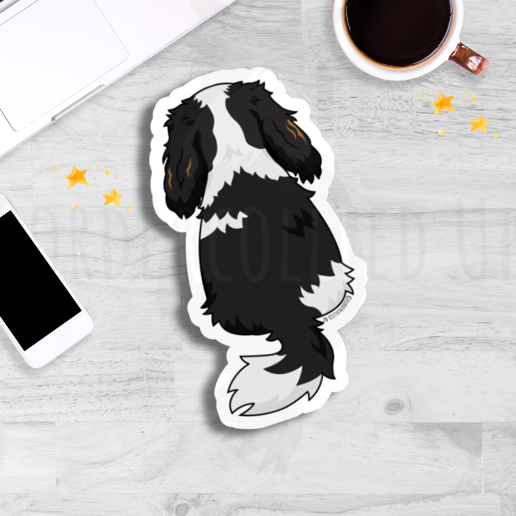 Cavalier King Charles Spaniel Sticker Personalized Cavalier Lover Gift ...