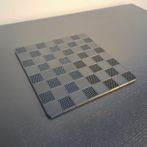Innovative Chess Board with 3D Printing - Practical Storage Design / Made From Organic PLA Plastic