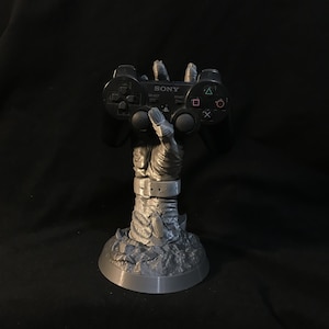 Zombie Arm Gamepad Holder / Made From Organic PLA Plastic / 3D Printed