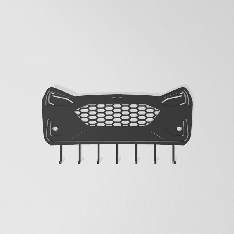 Ford Focus Key Hook Stl File Etsy