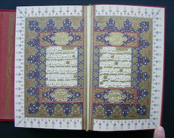 Quran Ottoman Turkish Arabic Islamic COPY  Old Printed Hafız Uthman Osman خط: حافظ عثمان Quran Koran Kareem 1967 A.D