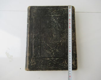 Ottoman Armenian Old Printed Antique  Bible, New & Old Testament 1896 A.D Dated.