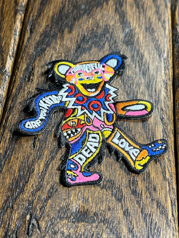 Grateful Dead Dancing Bear Patch