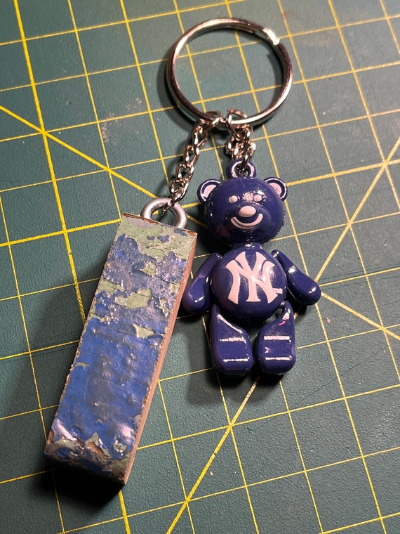 Vintage Yankee Stadium, & Teddy Bear keychain