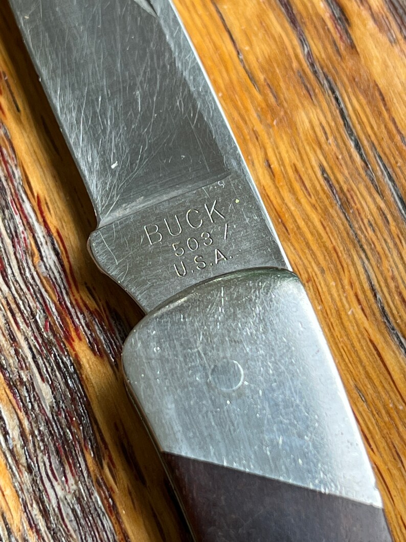 Vintage Buck Knives prince 503 Folding Knife Etsy
