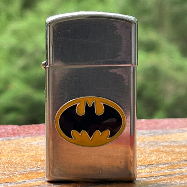 Batman 1966 Vintage Zippo Chrome Lighter