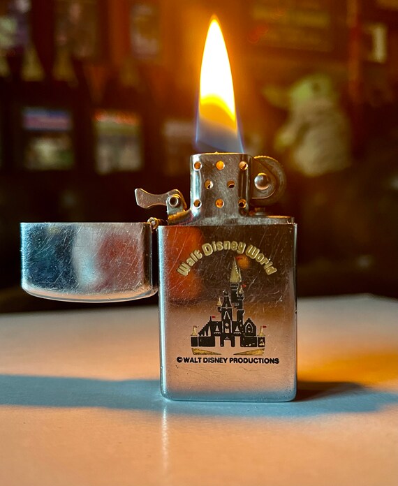 Vintage Disney World Zippo Lighter In Excellent Working Etsy Singapore