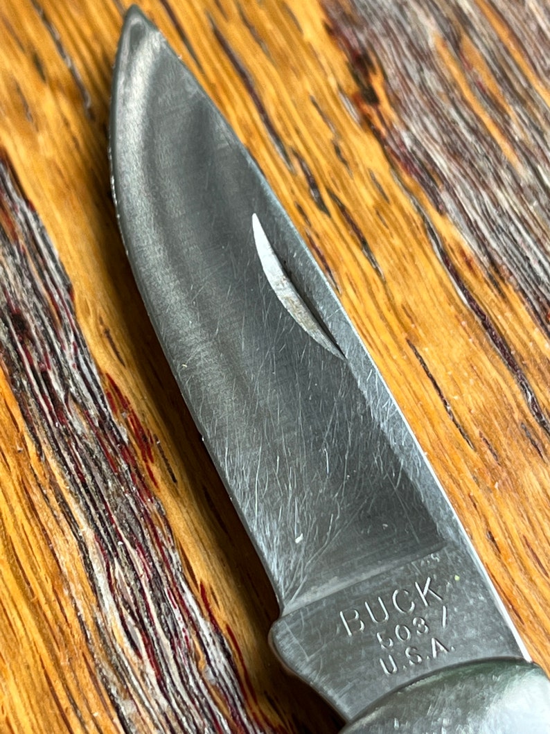 Vintage Buck Knives prince 503 Folding Knife Etsy