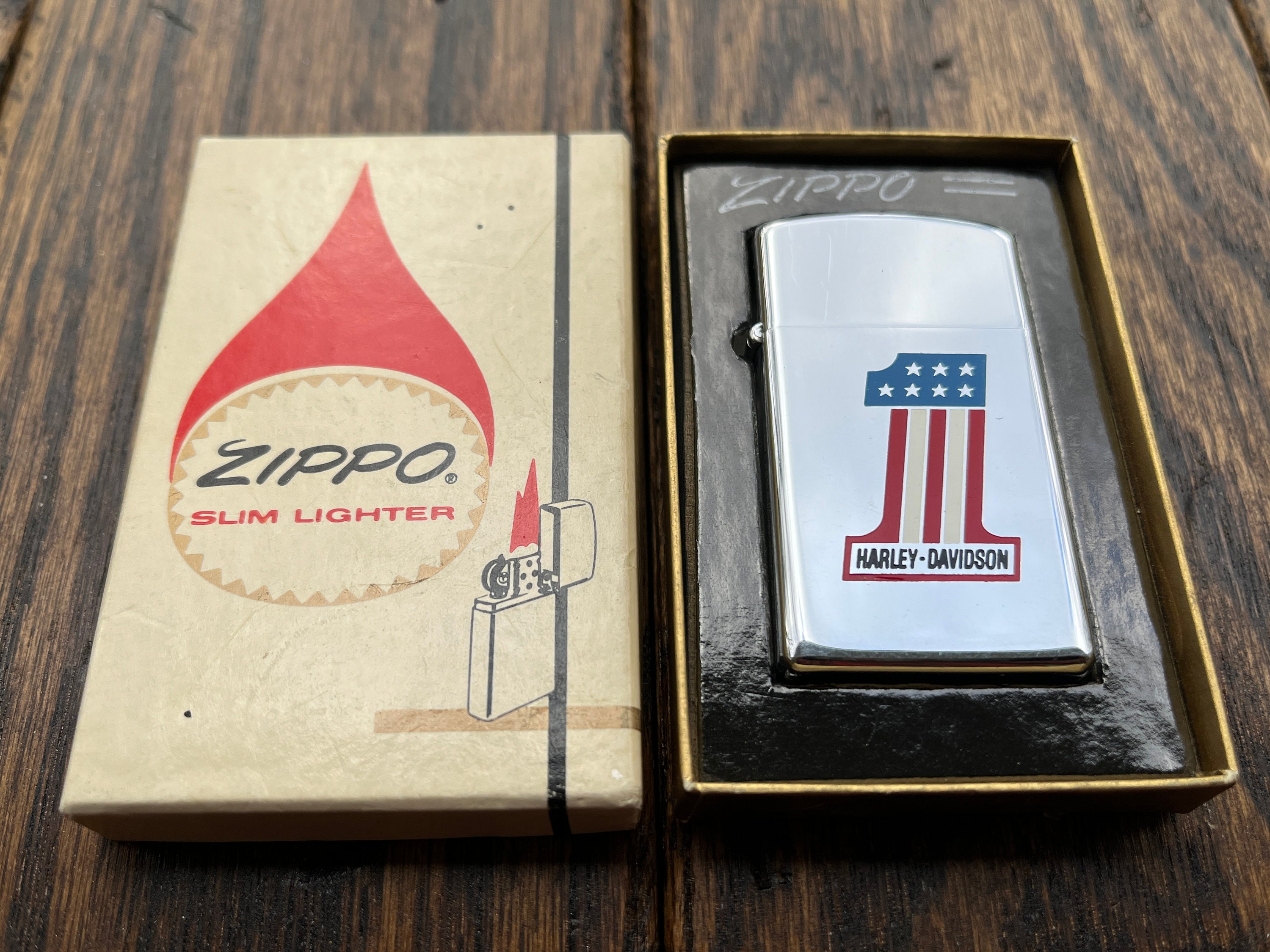 Genuine Zippo Oil Lighter Copper Windproof Old Crater Cigarette