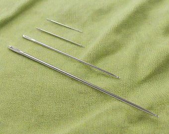 Weaver needles with ball point