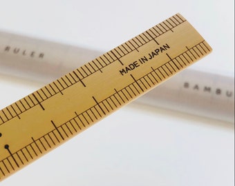 Japanese Bamboo Ruler