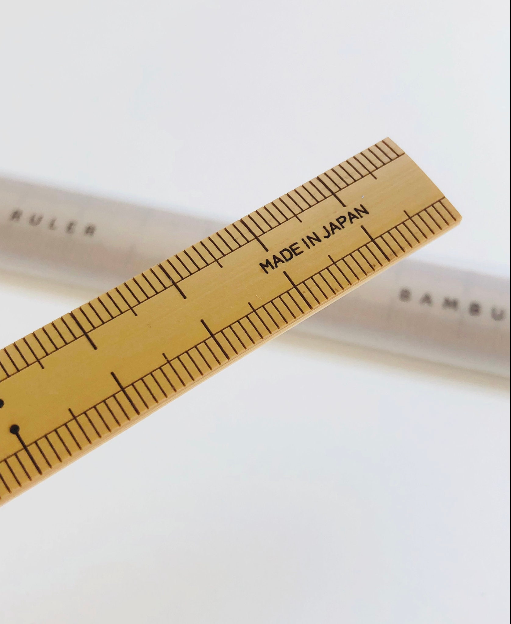 851 Pencil Case Multipurpose Utility Box Ruler Length - Clear