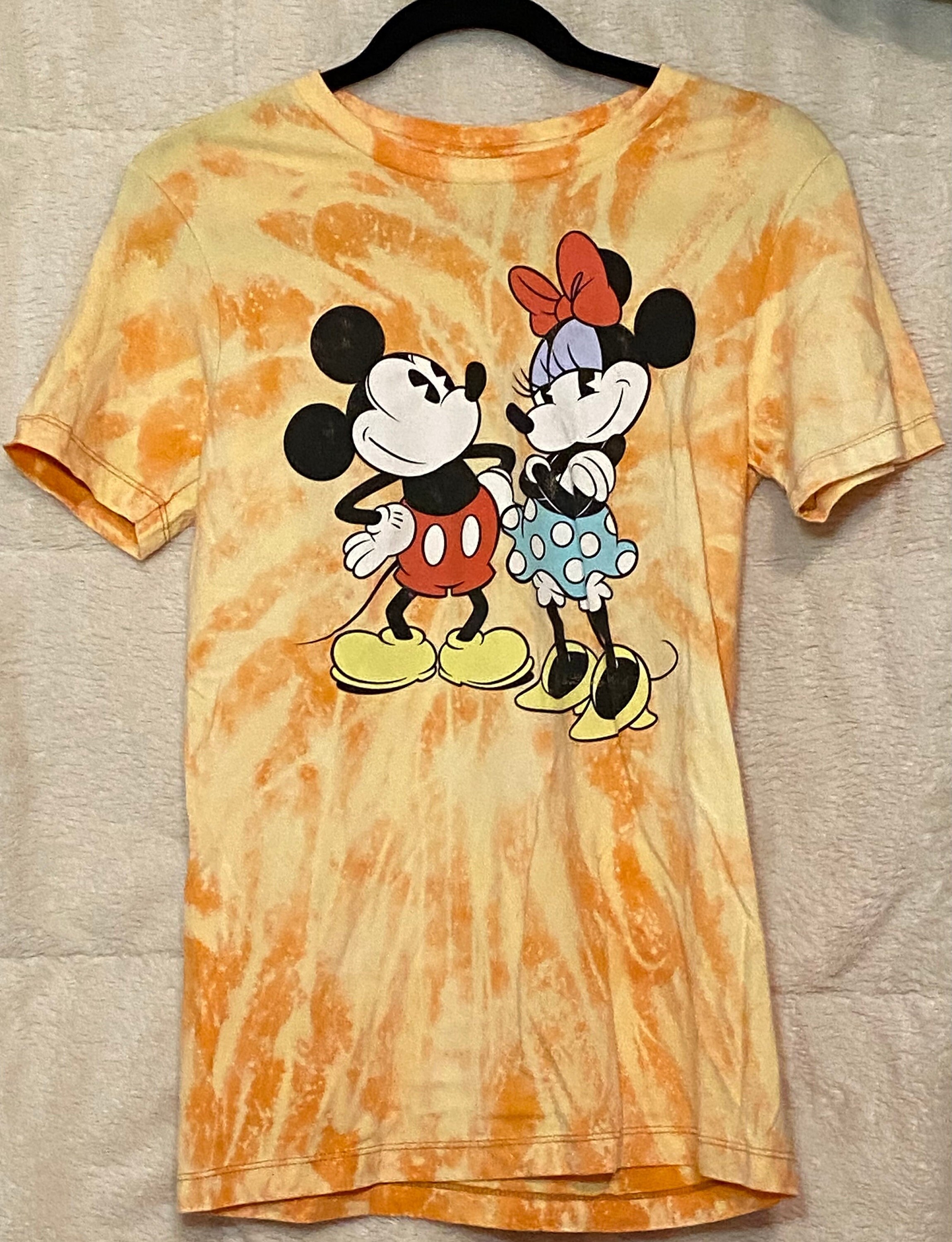 Discover mickey and minnie tee Tie Dye T Shirt 3D