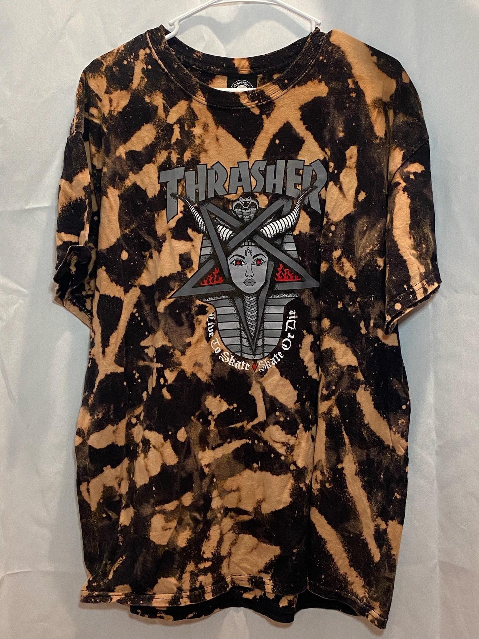 Discover thrasher Tie Dye T Shirt 3D