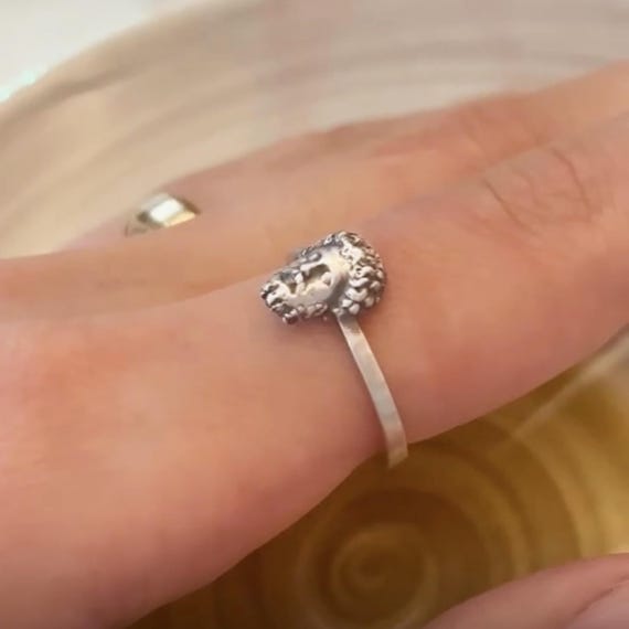 Marcus Aurelius Women's Ring – 925 Sterling Silver Stoic Ring With