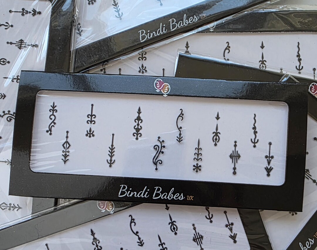 Bindi Set 12pc Multipack Assorted Bridal Indian Asian Bindi Set - Etsy