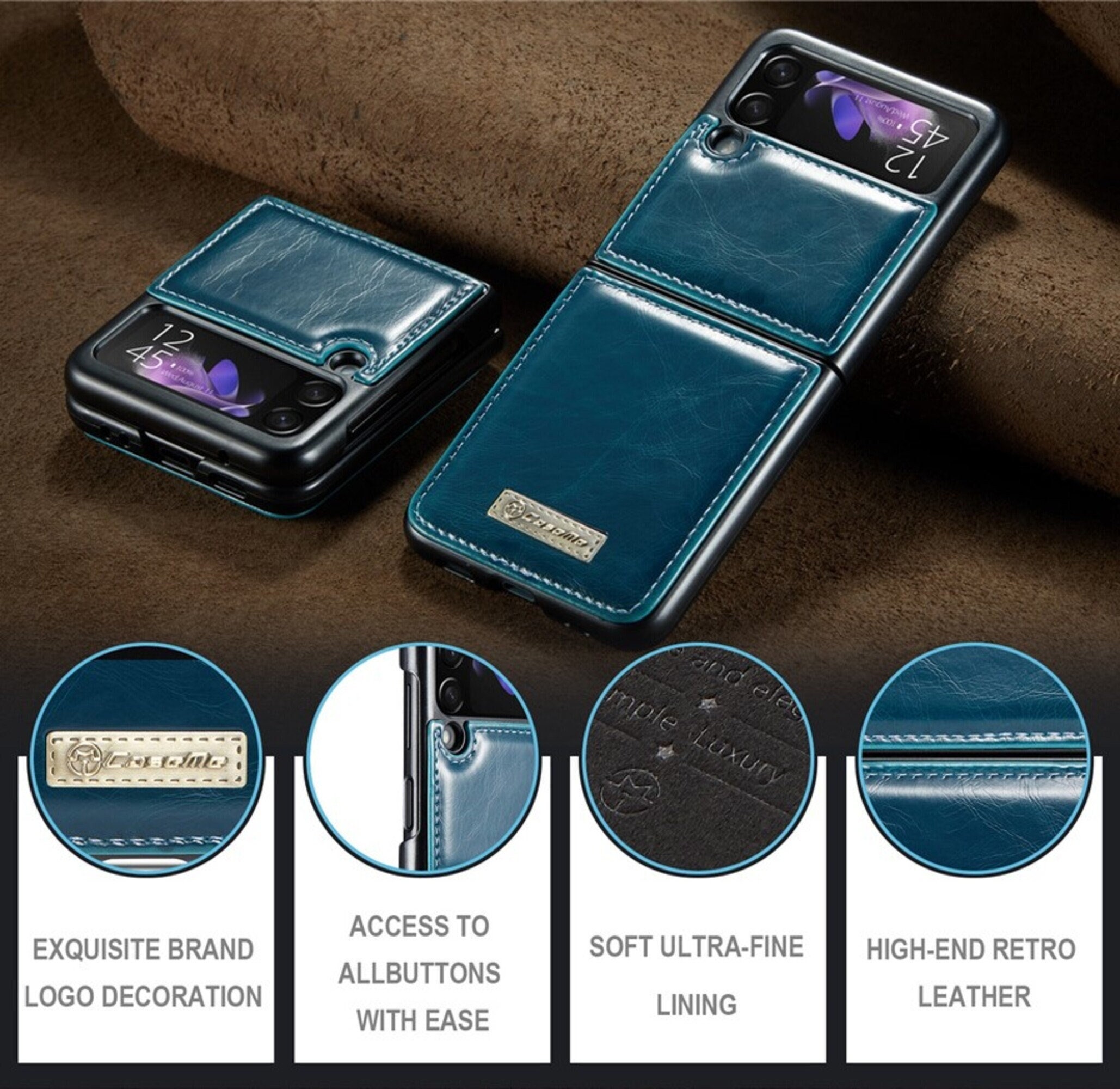 Handytasche Stand Schutzhülle Flip Leder Hülle L03 für Samsung