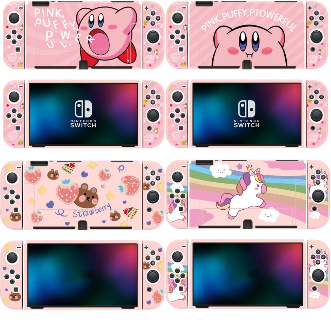 Nintendo Switch Oled Case, Pink Cartoon Series, Pink Series, Switch ...